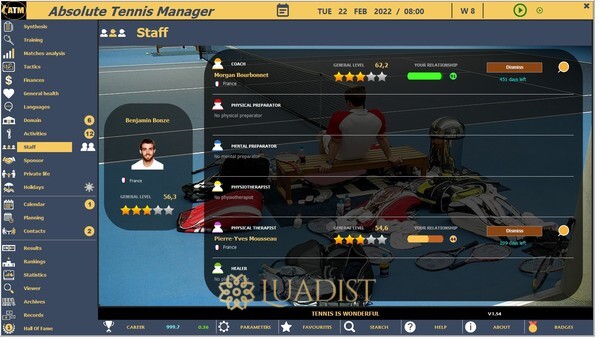 Absolute Tennis Manager Screenshot 3