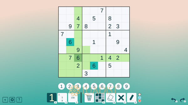 Chess Sudoku Screenshot 1