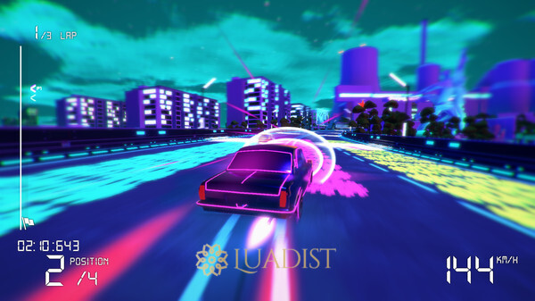 Electro Ride: The Neon Racing Screenshot 2