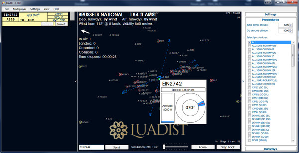 Global ATC Simulator Screenshot 2