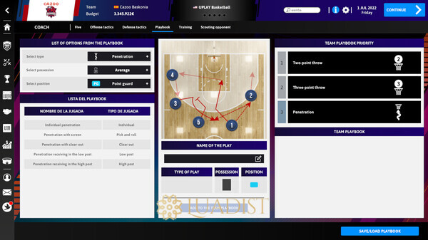 International Basketball Manager 23 Screenshot 2