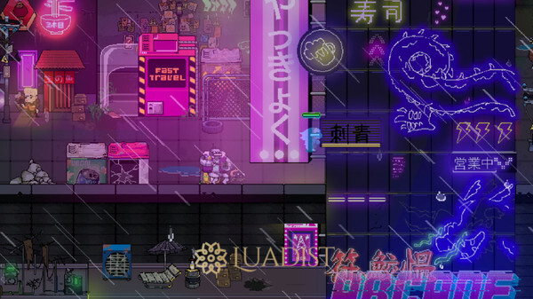 Neon City Riders Screenshot 2