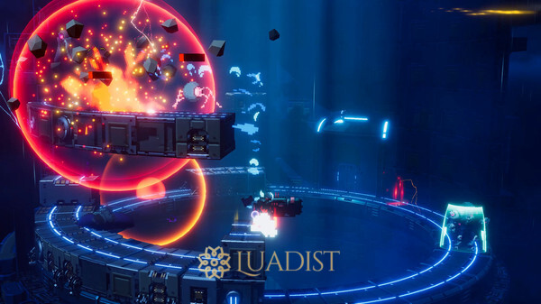 Orbital Bullet – The 360° Rogue-lite Screenshot 2