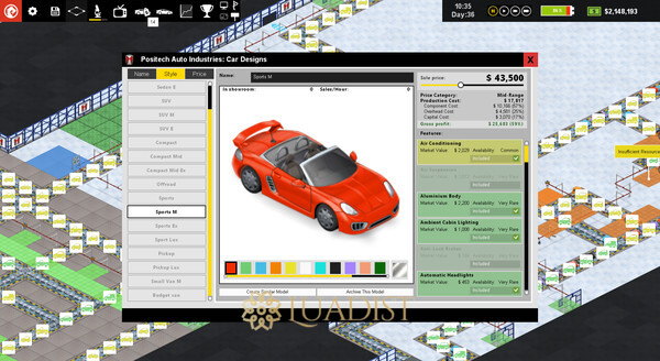 Production Line : Car Factory Simulation Screenshot 3