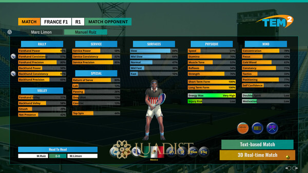 Tennis Elbow Manager 2 Screenshot 1