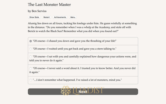 The Last Monster Master Screenshot 1