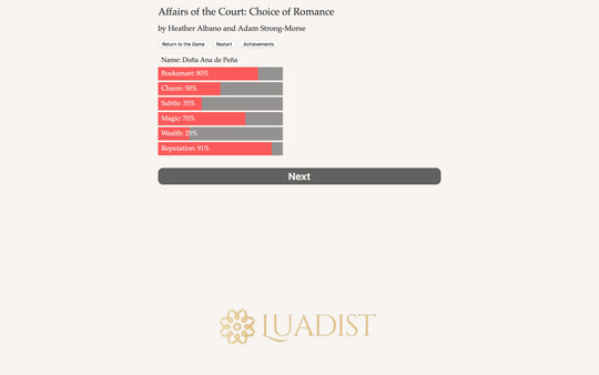 Affairs Of The Court: Choice Of Romance Screenshot 2