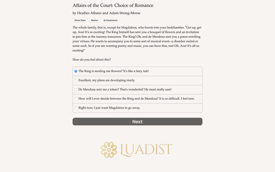 Affairs Of The Court: Choice Of Romance Screenshot 4