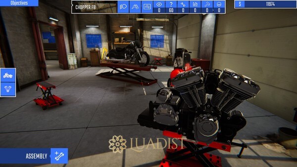 Biker Garage: Mechanic Simulator Screenshot 4