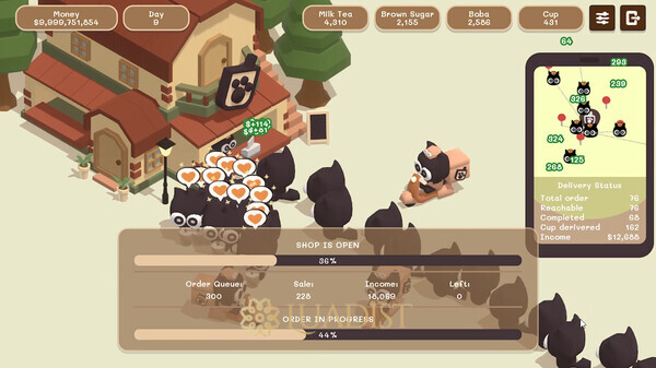 Boba Simulator : Idle Shop Management Screenshot 2