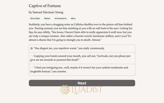 Captive Of Fortune Screenshot 3