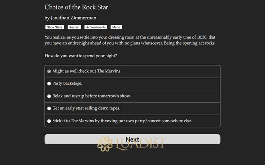 Choice Of The Rock Star Screenshot 2