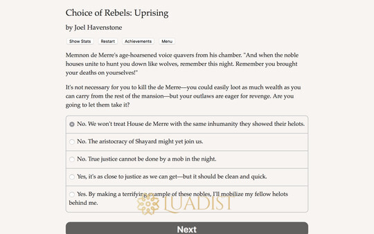 Choice of Rebels: Uprising Screenshot 1