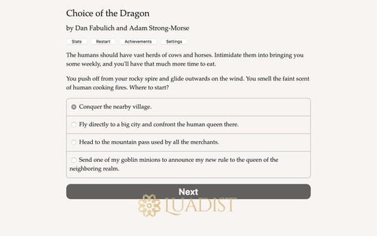 Choice of the Dragon Screenshot 1