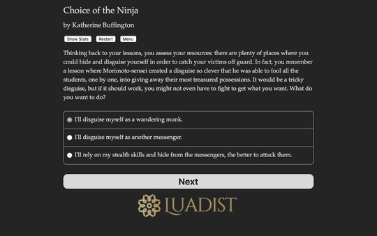 Choice of the Ninja Screenshot 1