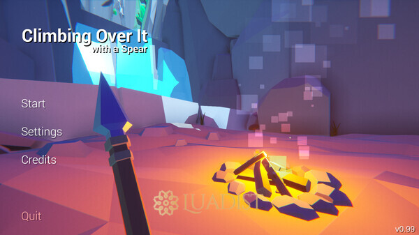 Climbing Over It With A Spear Screenshot 1