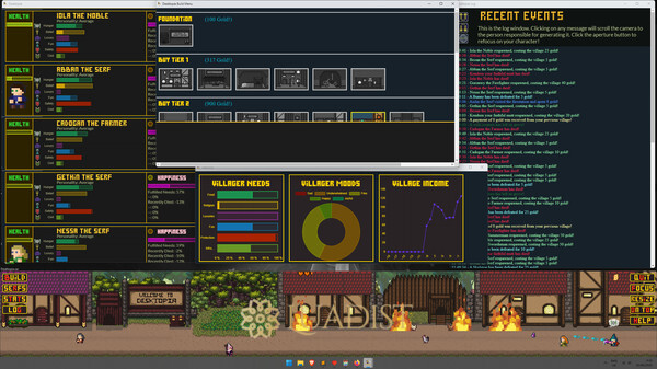 Desktopia: A Desktop Village Simulator Screenshot 1