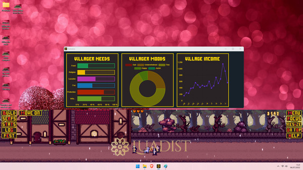 Desktopia: A Desktop Village Simulator Screenshot 2