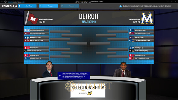 Draft Day Sports: College Basketball 2021 Screenshot 3