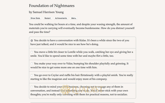 Foundation of Nightmares Screenshot 1