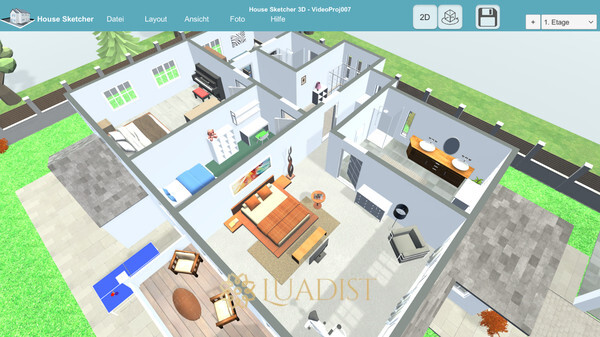 House Sketcher 3D Screenshot 3