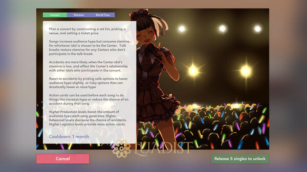 Idol Manager Screenshot 2