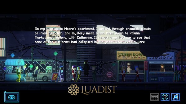 Lacuna – A Sci-Fi Noir Adventure Screenshot 1