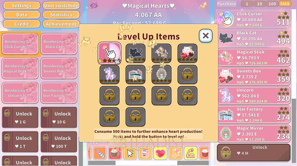 Magical Girl Clicker Screenshot 1