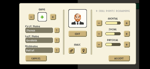 Pixel Gangsters: Mafia Manager Screenshot 2