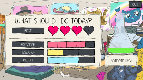 Purrfect Date - Visual Novel/Dating Simulator Screenshot 2