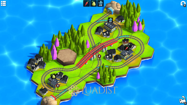 Railway Islands - Puzzle Screenshot 1