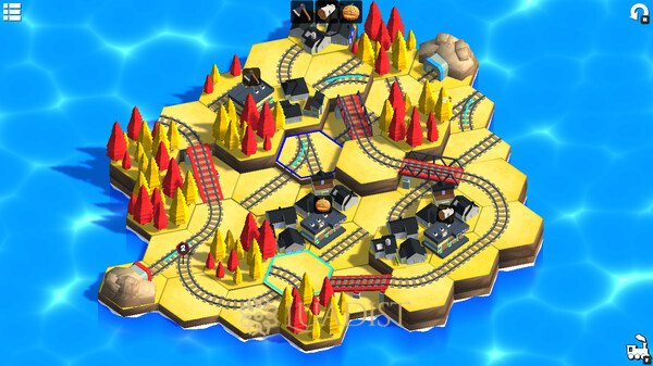Railway Islands - Puzzle Screenshot 3