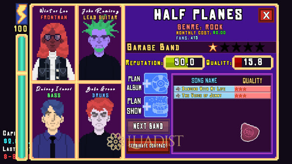 Rock Star Manager Screenshot 2