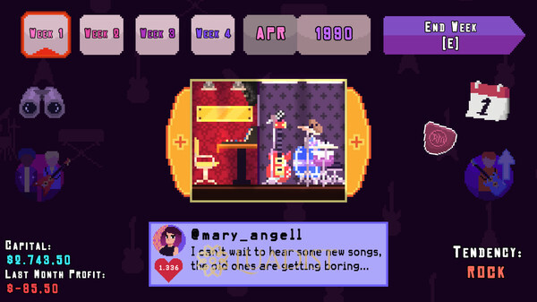 Rock Star Manager Screenshot 3