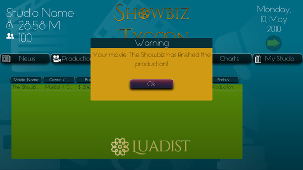 Showbiz Tycoon Screenshot 2