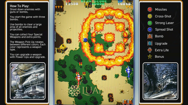 Twin Cobra Screenshot 1