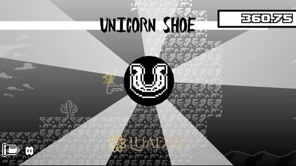 Unichrome: A 1-Bit Unicorn Adventure Screenshot 1