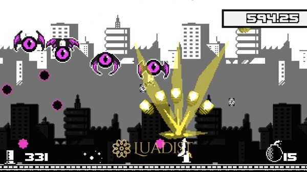 Unichrome: A 1-Bit Unicorn Adventure Screenshot 2