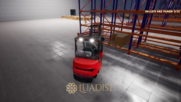 Warehouse Simulator: Forklift Driver Screenshot 1