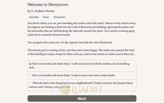 Welcome To Moreytown Screenshot 1