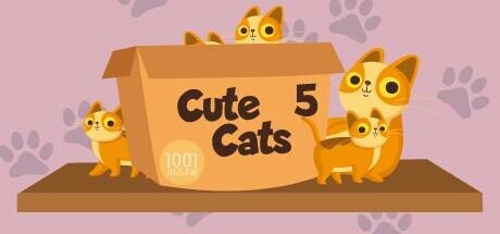 1001 Jigsaw. Cute Cats 5 Game