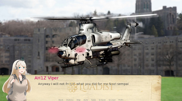 Attack Helicopter Dating Simulator Screenshot 2
