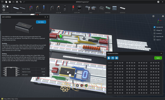 CRUMB Circuit Simulator Screenshot 1