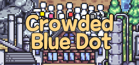 Crowded Blue Dot Game