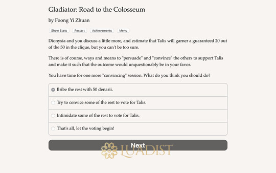 Gladiator: Road to the Colosseum Screenshot 2