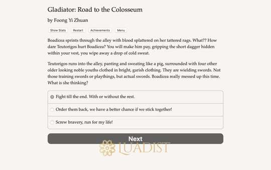 Gladiator: Road to the Colosseum Screenshot 3