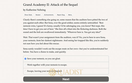 Grand Academy II: Attack of the Sequel Screenshot 3