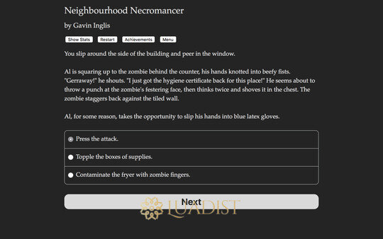 Neighbourhood Necromancer Screenshot 1