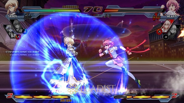 Nitroplus Blasterz: Heroines Infinite Duel Screenshot 2
