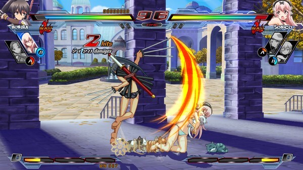 Nitroplus Blasterz: Heroines Infinite Duel Screenshot 4